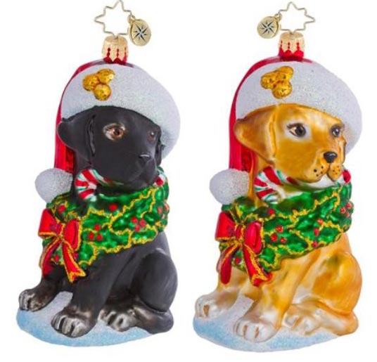 Handmade Labrador Ornaments