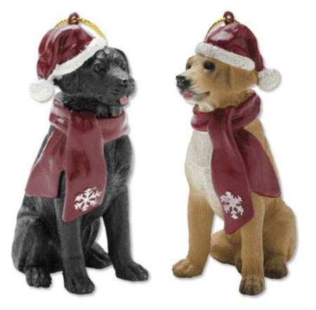 labrador christmas ornaments